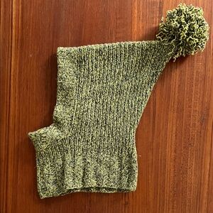 Hand knit Kids balaclava
